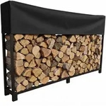 CLP Kaminholzst&auml;nder Meriden Metall HBT: 115x200x25 cm 180 cm