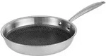 RESTO Achird Bratpfanne 24 cm &ndash; Dreilagige Edelstahl-Bratpfanne &ndash;