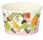 PAPSTAR 50 Eisbecher, Pappe 150 ml &Oslash; 9,2 cm &middot; 5 cm "Fr&uuml;chte"
