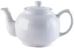 Price & Kensington Teekanne 1100 ml Steingut klassisch, wei&szlig;, f&uuml;r 6 Tassen