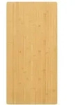 vidaXL Tischplatte 40x80x4 cm Bambus