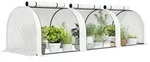 Outsunny-Gew&auml;chshaus-295L x 100B x 80H cm-Wei&szlig;
