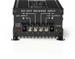 Nedis Stromwandler - Auto Angetrieben - 24 V DC - 12 V DC - 120 W - Schraubklemme -