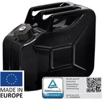 BW&reg; Kraftstoffkanister Metall Benzinkanister 10 Liter mit Schraubverschluss -