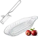 Westmark Apfelreibe, Glas, 140 ml + Sparsch&auml;ler Steel, 115222E6