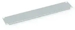 VALUE 19-Zoll-Blindplatte 2 HE, grau