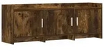 vidaXL TV-Schr&auml;nk 130 x 33 x 47 cm Ger&auml;ucherte Eiche Holzwerkstoff