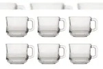 Duralex Teeglas 4270C Lys 22 cl - Hartglas Transparent 6 St&uuml;ck