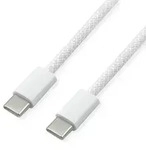 VALUE USB 2.0 Kabel, Typ C-C, ST/ST, 60W, wei&szlig;, 3 m