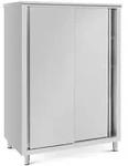 Royal Catering Edelstahl-Geschirrschrank - 120 x 70 x 180 cm -
