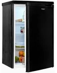 Exquisit Vollraumk&uuml;hlschrank 127 l freistehend LED Schwarz KS516-V-040E schwarz
