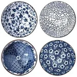 Intirilife 4-teiliges Schalen-Set in schickem Geschenkkarton - 11. 3 x 5.5 cm -