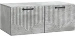 vidaXL Wandmontierter TV-Schrank Betongrau 78,5 x 41 x 30 cm