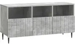 vidaXL TV-Schr&auml;nk Betongrau 102 x 34,5 x 50 cm Holzwerkstoff