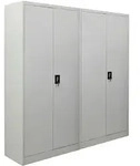 PROREGAL Mega Deal 2x Fl&uuml;gelt&uuml;renschrank ELEPHANT Metall Aktenschrank komplett