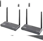 SpeaKa Professional SP-HDE-620 HDMI-Funk&uuml;bertragung (Set) 100 m 5 GHz 3840 x 2160
