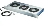 SCHROFF 19" Uml&uuml;fter, 3 Ventilatoren, 1 HE, 24 VDC, drehzahlgeregelt und