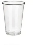 PAPSTAR 100 Kaltgetr&auml;nkebecher, PLA "pure" 0,2 l &Oslash; 7,03 cm &middot; 9,7 cm glasklar