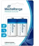 Mediarange Premium Alkaline Batterie Baby C 2er Pack