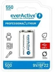 Everactive Akku 6F22/9V Li-Ion 550 Mah mit USB Typ C
