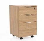 Rollcontainer / Schreibtischcontainer Davik eiche hjh OFFICE