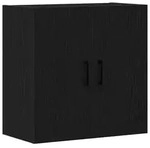 vidaXL Wandschrank Schwarze Eiche 60 x 31 x 60 cm Holzwerkstoff