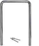 Baumarktplus Fahrradanlehnb&uuml;gel 118 x 78 cm Edelstahl &Oslash; 60 mm Typ U...