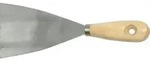 TRIZERATOP Malerspachtel aus Stahl 80 mm mit Holzgriff