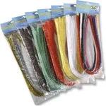 Folia 77809 Chenilledraht - 8 mm, 10 St&uuml;ck, bunt sortiert