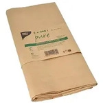 Papstar 2 Abfalls&auml;cke aus Papier "pure" 240 l 115 cm x 80 cm x 30 cm braun ,...