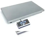 Kern EOB-150K50XL Plattformwaage | mit robuster Edelstahlw&auml;geplatte bis 150 kg
