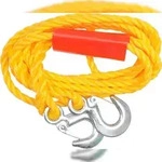 TRIZERATOP Abschleppseil 1500 kg mit Haken, 4 m