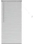 vidaXL Venezianische Jalousien Silber 130 x 65 cm Aluminium
