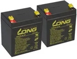 2x Kung Long WP4.5-12 AGM Akku 12V 4,5Ah &ndash; passend f&uuml;r Patientenlifter Dualo 