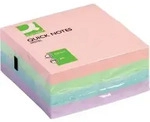 Haftnotizblock 76x76mm pastell 400BL