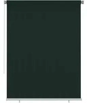 vidaXL Au&szlig;enrollo 185 (B) x 230 (H) cm Dunkelgr&uuml;n HDPE