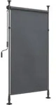 Outsunny - Senkrechtmarkise - 150L x 220-310H cm - dunkelgrau