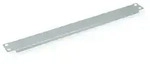 VALUE 19-Zoll-Blindplatte 1 HE, grau