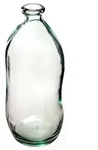 Atmosphera Uly - Flaschenf&ouml;rmige Vase &Oslash;14,5x35cm aus Recyclingglas