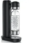 Arendo Wassersprudler, Soda Maker mit 1000 ml PET-Flasche, kompatibel mit 60 L