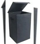 VCM Aufbewahrungsbox Dreso Anthrazit H. 50 x B. 30 x T. 30 cm