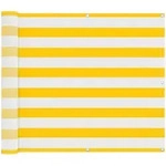 vidaXL Balkonsichtschutz 100 x 400 cm Oxford-Stoff Rechteckig