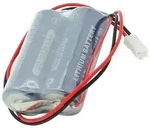 AccuCell Batterie passend f&uuml;r die Maxell 2CR17450 Lithium Batterie mit Kabel...