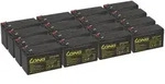 16x Kung Long WP7,2-12A F2 AGM-Akkus 12V 7,2Ah &ndash; passend f&uuml;r AdPos Mini 5000 &ndash;