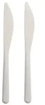 Papstar Circulware by Haval 50 "Circulware by Haval" Mehrweg-Messer PP-MF 18,5 cm