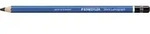 STAEDTLER Bleistift Mars Lumograph 100-9B 17,5cm 9B Schaft blau