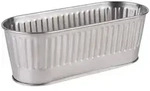 APS Besteckbeh&auml;lter / Korb 29,5 x 12 cm, H: 10 cm 18/0 Edelstahl, matt poliert