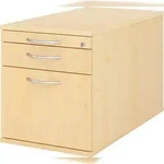 b&uuml;m&ouml; Rollcontainer mit H&auml;ngeregister f&uuml;r H&auml;ngeordner, Container...