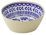 APS 85449 Schale FLORYN - Melamin blau/wei&szlig;-beige, &Oslash; 20 cm, 1,3 Liter,