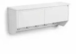 Relaxdays Wandgarderobe, 5 Haken, mit Stauraum, BxHxT: 30x78x20 cm, modern,...